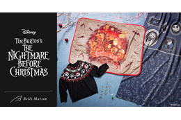 『ナイトメアー・ビフォア・クリスマス』クリスマス限定アイテム登場！ジャックのニットや3WAYブランケットなど全3種