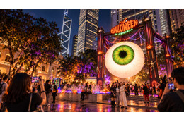 香港で「ハロウィーン・マンス」初開催！街全体がパーティ会場へ変身、目玉のオブジェ＆お化けの牢屋などフォトスポット満載 画像
