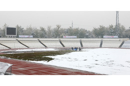 関東で大雪…「雪化粧」したJクラブの練習場をまとめてみた 画像