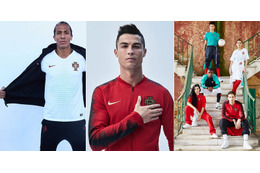 ポルトガル代表、W杯関連アパレルを続々発表！「チームコレクション・長袖編」 画像