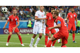 イングランド、W杯初戦で劇的勝利！ケインの2発でチュニジア撃破 画像