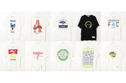 『niko and ...』のJリーグコラボTシャツに、J2が登場！全デザイン“表裏”まとめ 画像