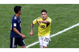 W杯日本戦で強烈FKゴール、あのキンテーロが中国移籍か？ 画像