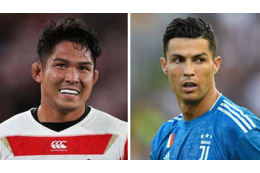 ラグビー日本代表、「同じ身長のサッカー選手に変換」するとおもしろい 画像