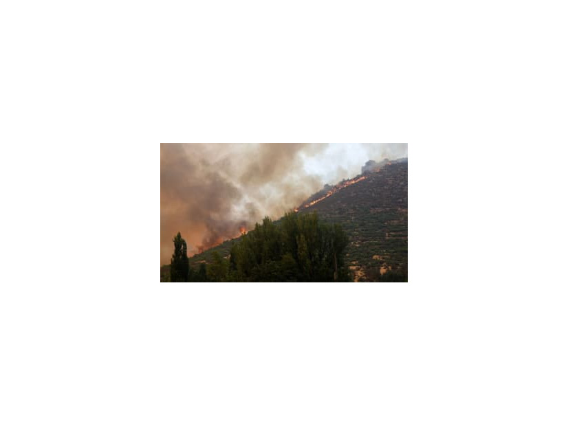 カシージャスが災害ボランティア…大規模山火事の現場で