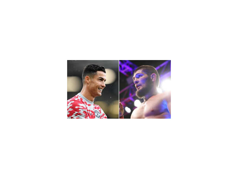 36歳ロナウドvs元UFC王者、ガン飛ばし合いシーンがこれ