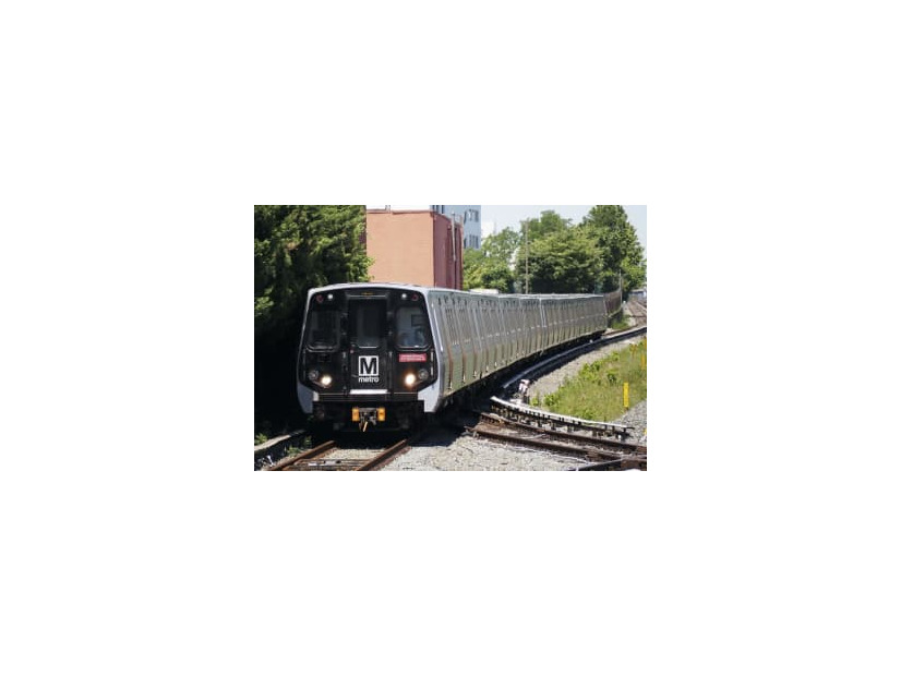 米ワシントン首都圏交通局の地下鉄で、営業運転を再開する川崎重工業製「7000系」車両（共同）