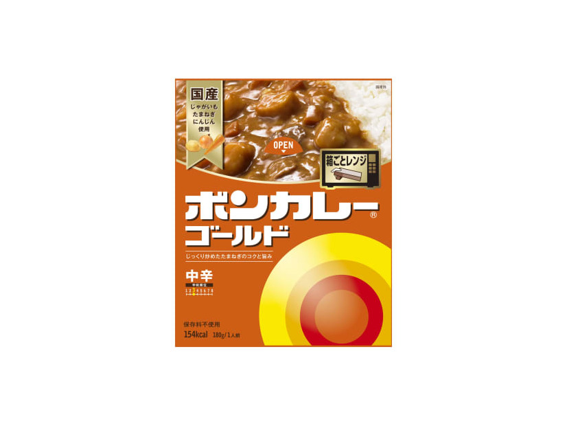大塚食品の「ボンカレーゴールド　中辛」