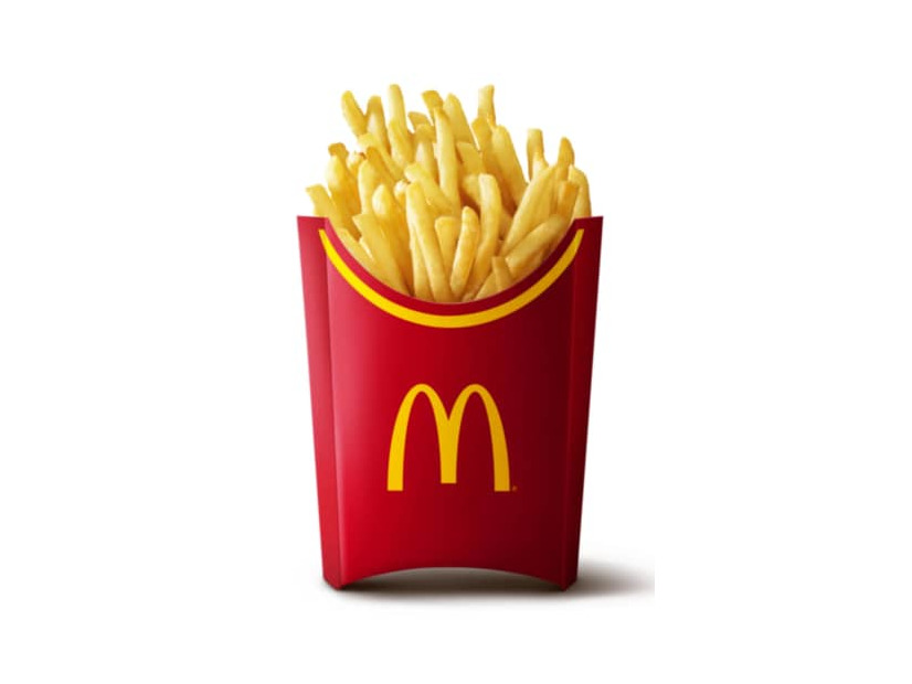 日本マクドナルドが販売を再開する「マックフライポテト」のLサイズ（同社提供）