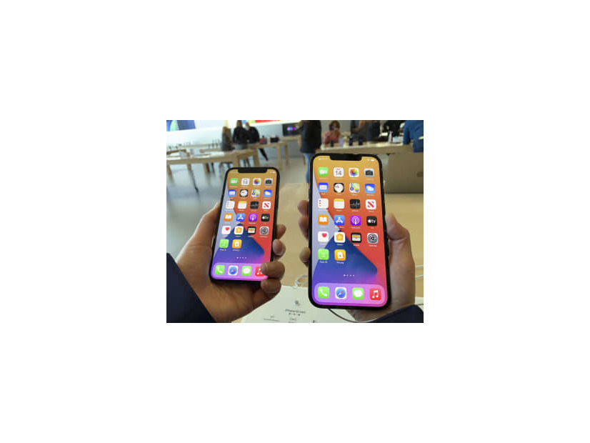 米アップルの「iPhone」（共同）