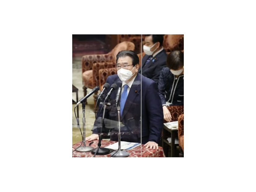 衆院予算委で答弁する後藤厚労相＝9日午前