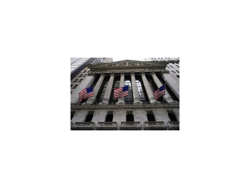 ニューヨーク証券取引所＝1月（AP＝共同）