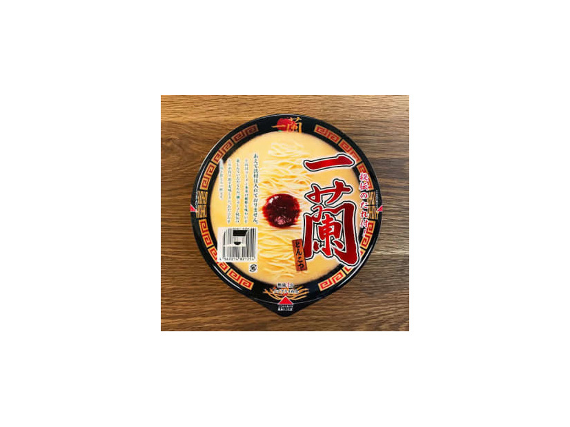 一蘭のカップ麺「一蘭　とんこつ」