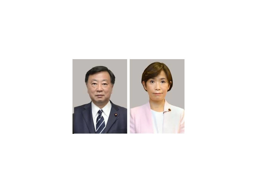 松野博一官房長官、堀内詔子五輪相