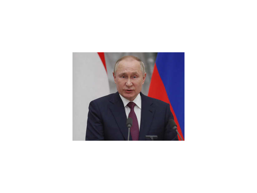 プーチン大統領（AP＝共同）