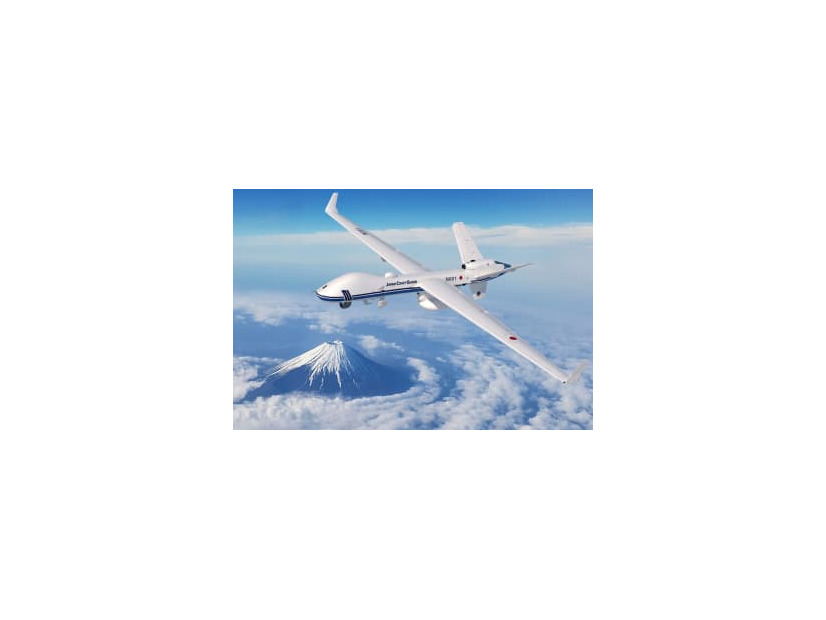 海上保安庁が導入を決めた大型無人航空機「シーガーディアン」のイメージ（同庁提供）
