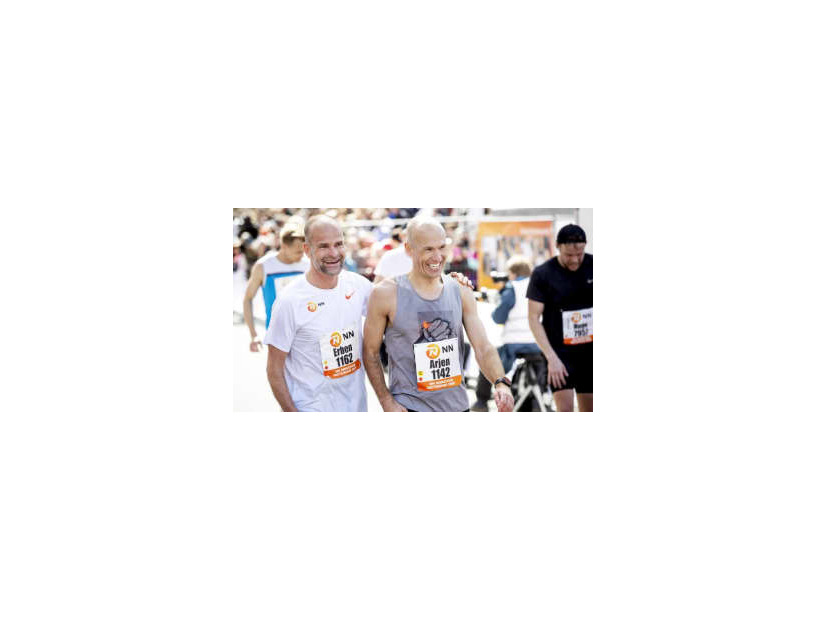 38歳ロッベン、42.195kmの初マラソン完走！そのタイムは