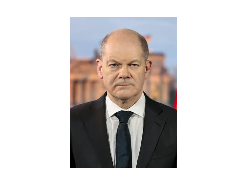ドイツのショルツ首相（ゲッティ＝共同）
