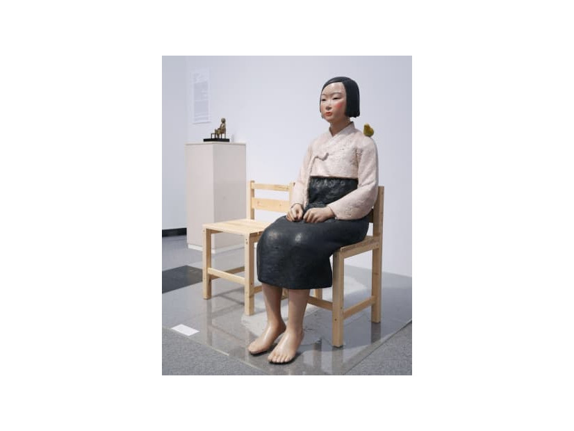「あいちトリエンナーレ2019」で展示が中止された「平和の少女像」