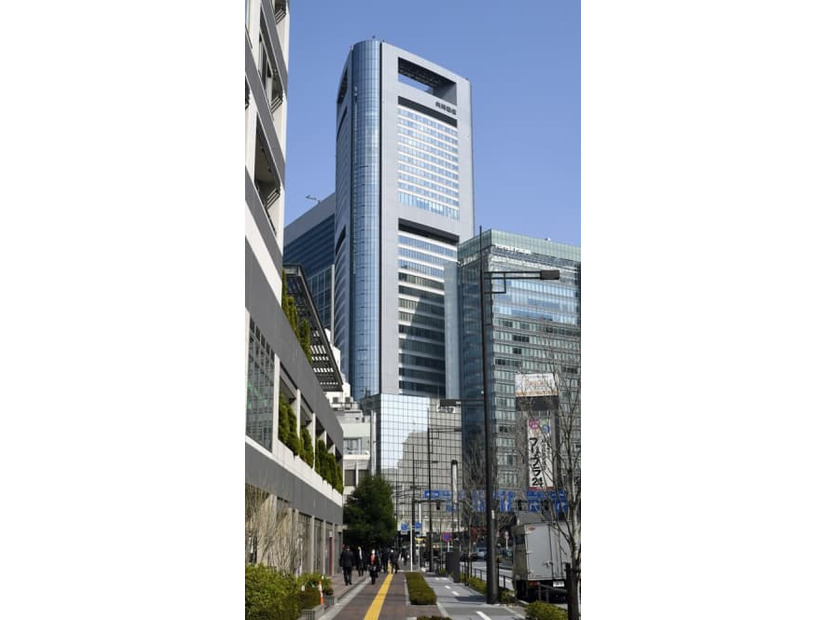 共同通信社本社ビル＝東京都港区東新橋