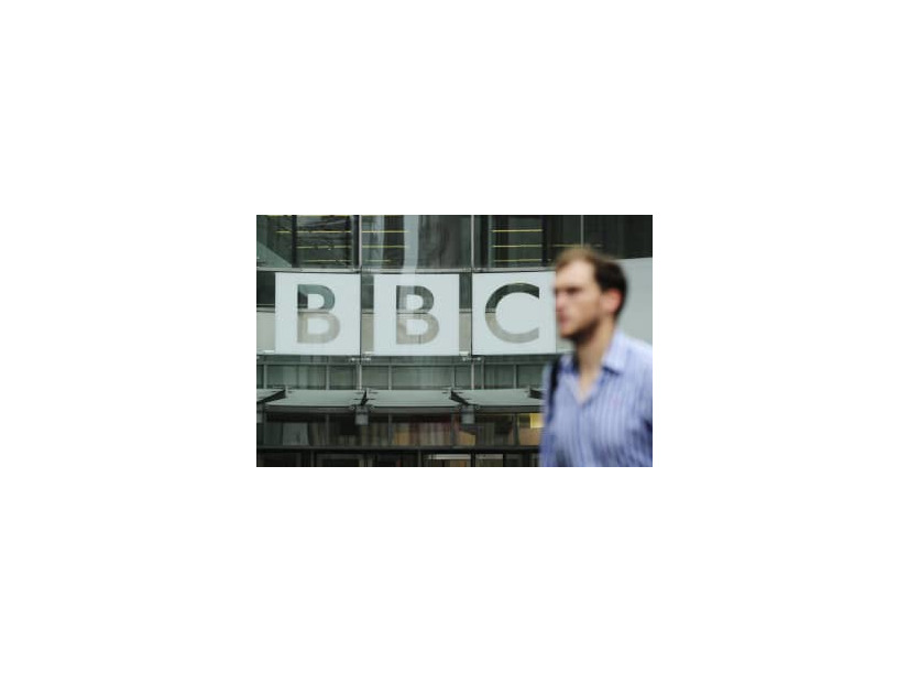 英公共放送BBCのロゴ（ロイター＝共同）