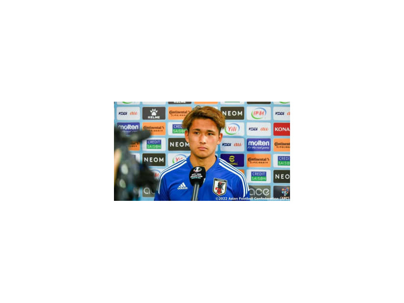 松木玖生、“日韓戦”決定に「タフな戦いになる」