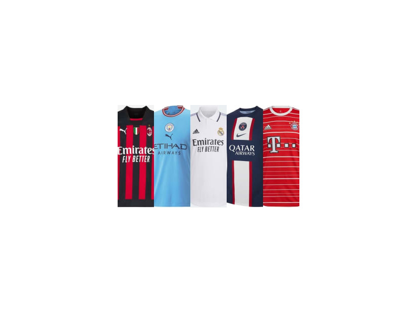 欧州サッカー 2022-23シーズン新ユニフォームまとめ