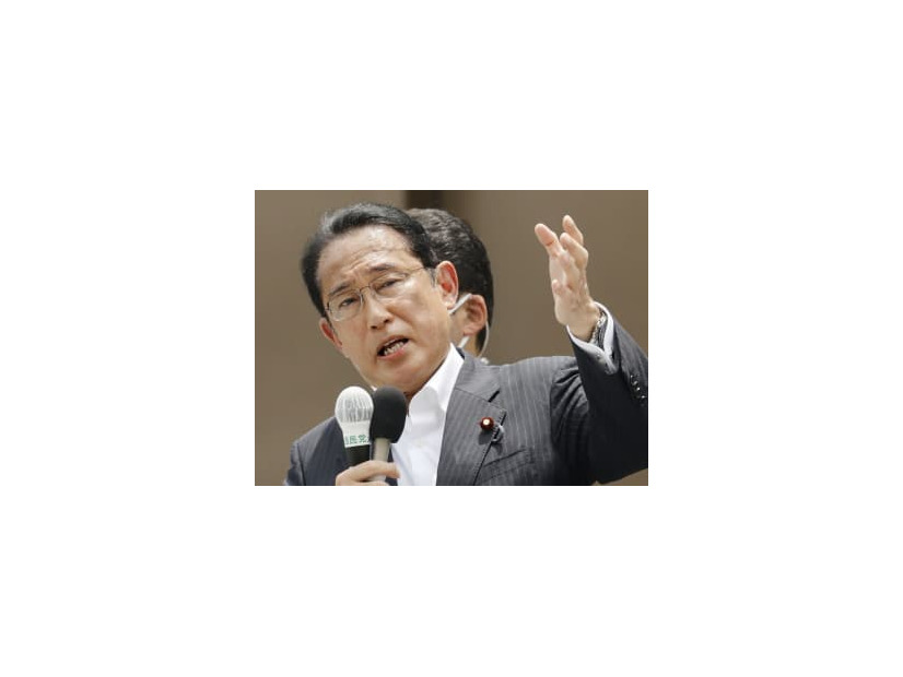 自民党総裁の岸田文雄首相＝3日、東京都内
