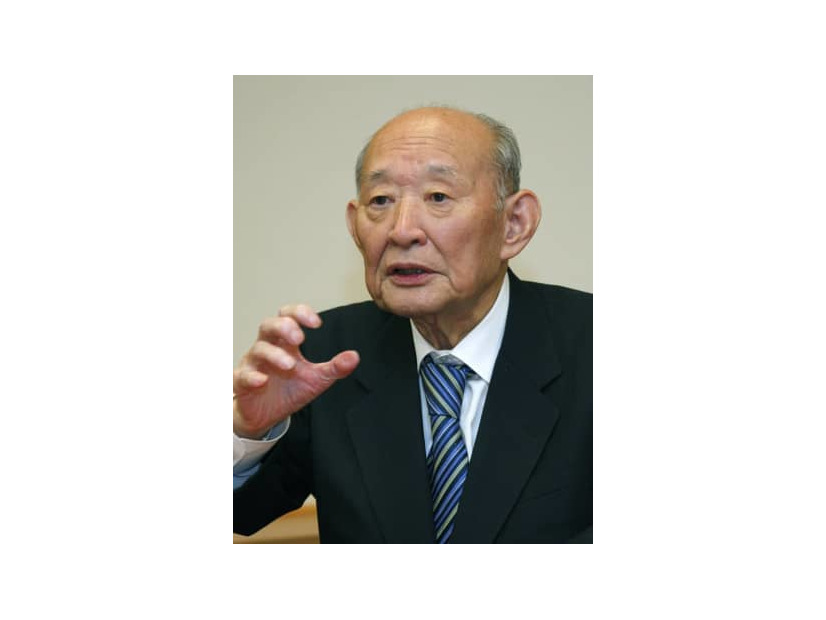 死去した藤井裕久元財務相