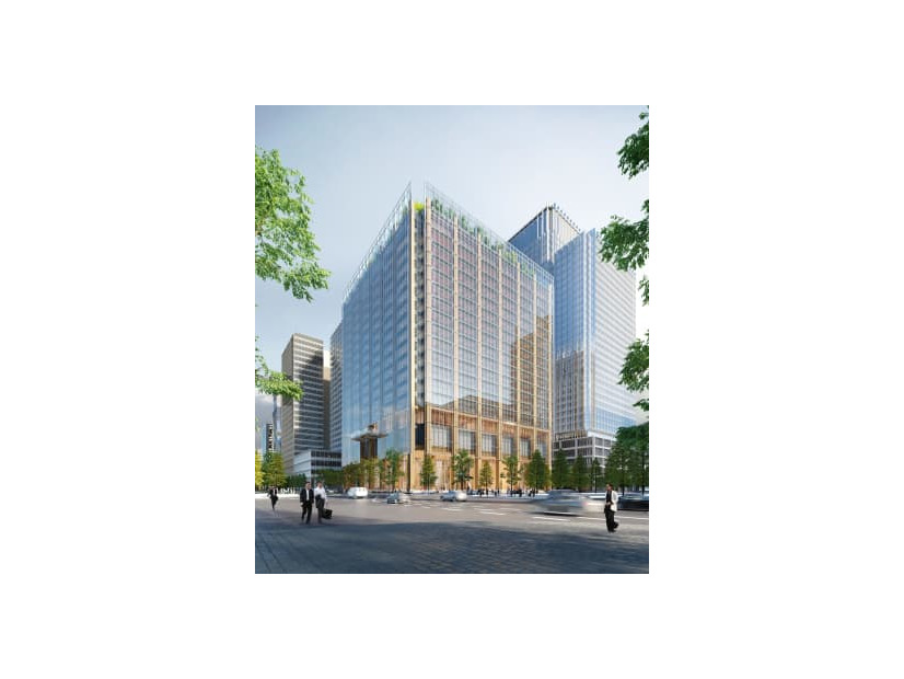 東京海上ホールディングスなどの新本社ビルのイメージ（Renzo　Piano　Building　Workshop提供）