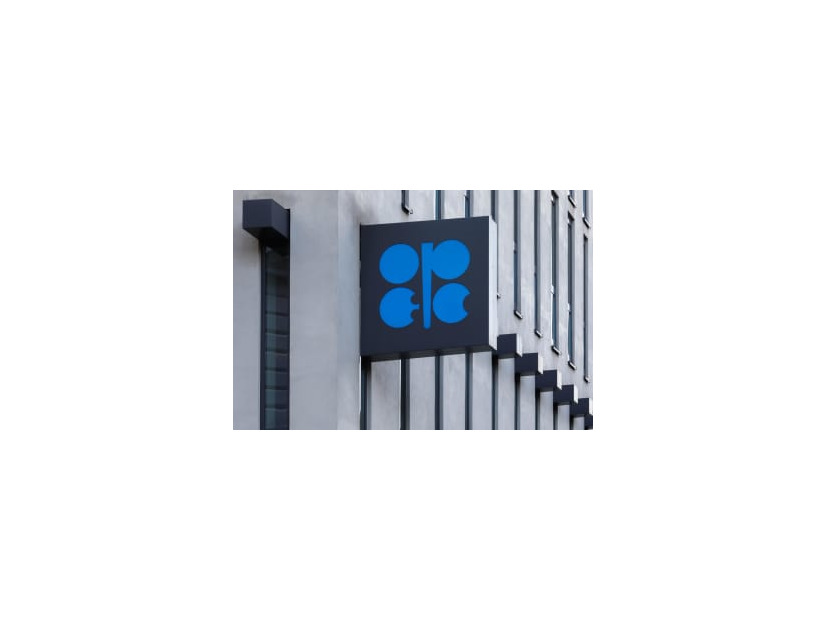 石油輸出国機構（OPEC）のロゴ＝3月、ウィーン（AP＝共同）