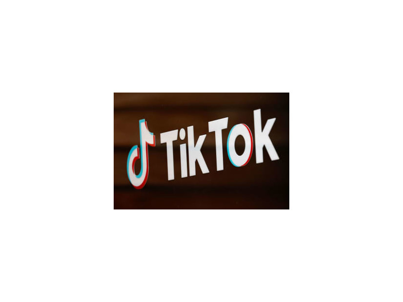 TikTok（ティックトック）のロゴ（ロイター＝共同）