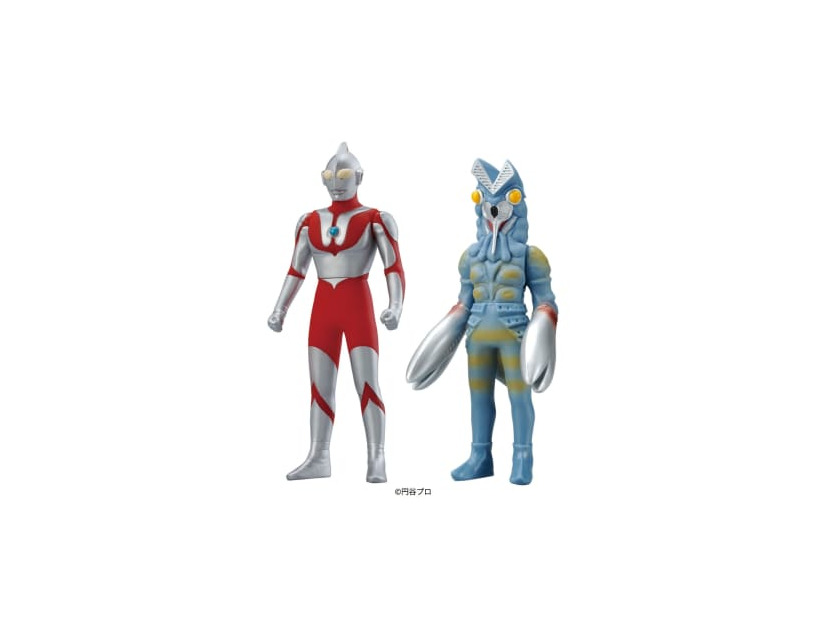 バンダイの「ウルトラマン」シリーズの人形