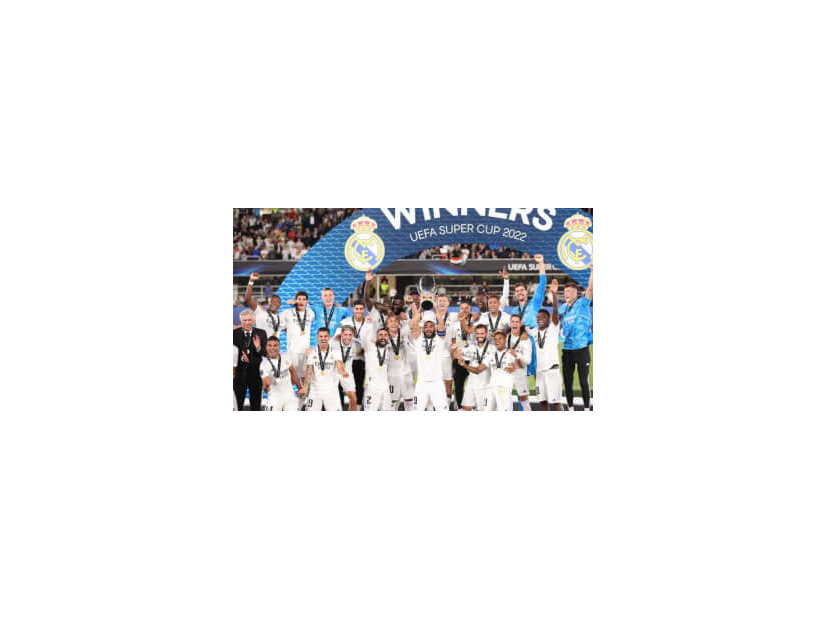 UEFAスーパー杯、レアルが2-0勝利！先制点はCKからアラバ