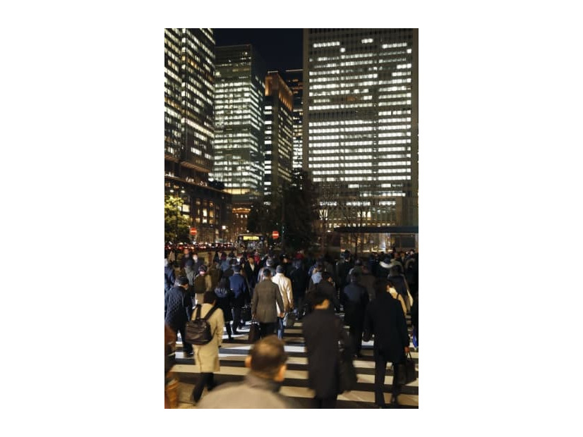 大企業の本社が集積する東京・丸の内のオフィス街