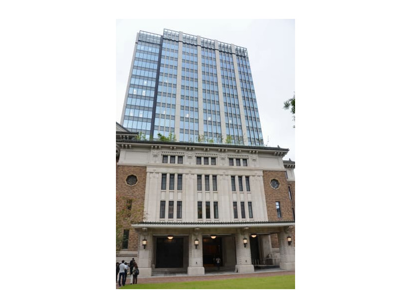 10月に開業する「九段会館テラス」＝8日午前、東京都千代田区