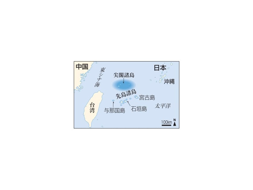 沖縄・先島諸島、尖閣諸島、中国、台湾