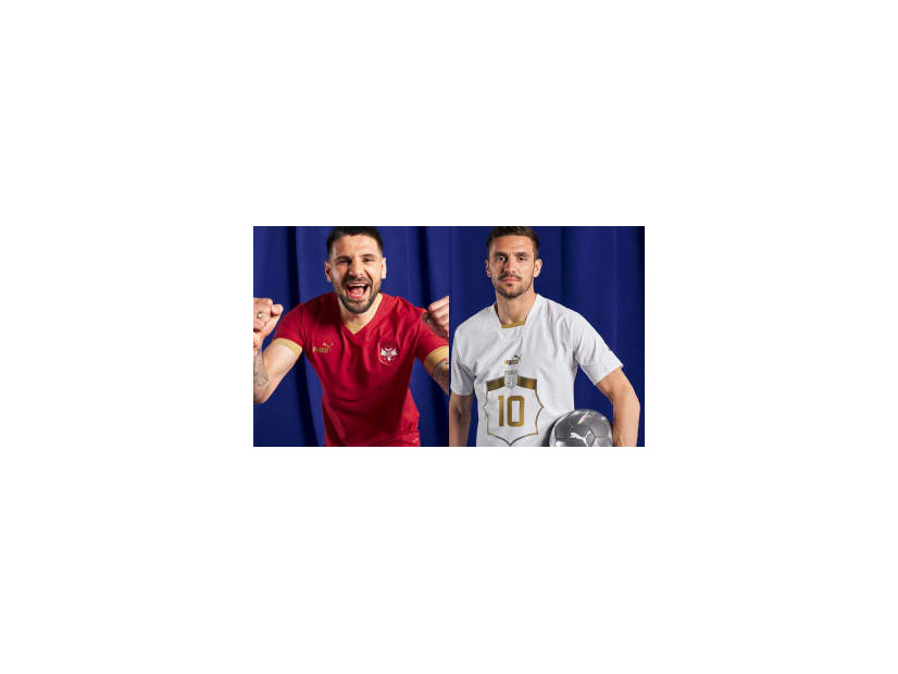 新エンブレム登場！セルビア代表、カタールW杯に向けた2022新ユニフォームを発表