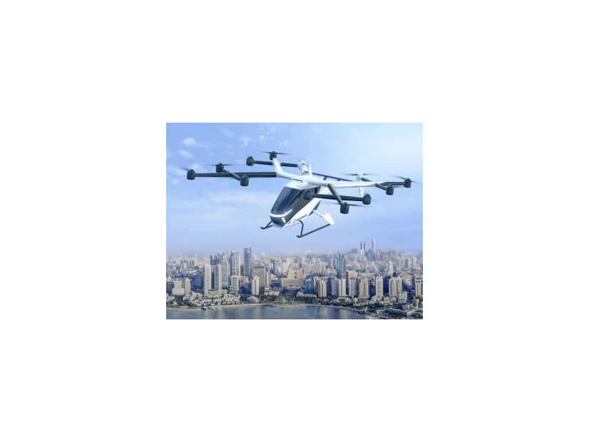 スカイドライブの空飛ぶ車「SD―05」のイメージ（同社提供）
