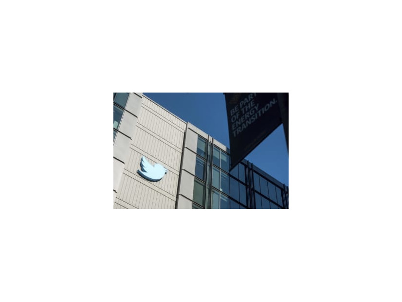 米サンフランシスコにあるツイッターのオフィス＝1日（AP＝共同）