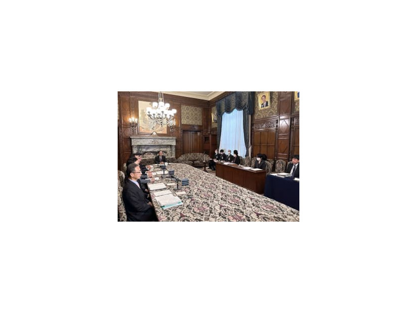 安倍元首相の国葬について検証する衆院の協議会＝10日午後、国会