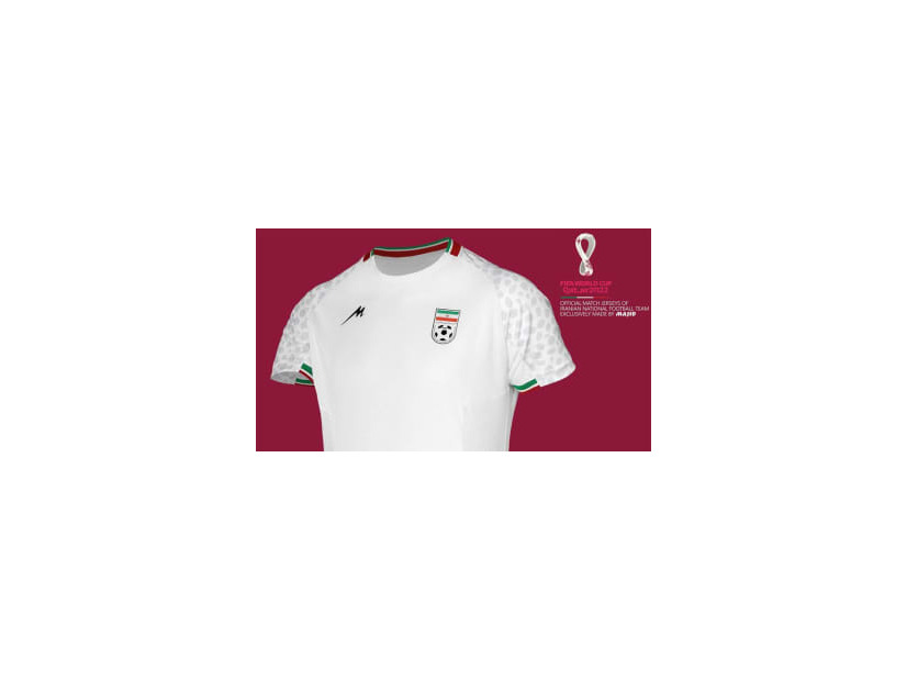 32チーム最後の新ユニ！イラン代表、カタールW杯に向けた2022新ユニフォームを発表