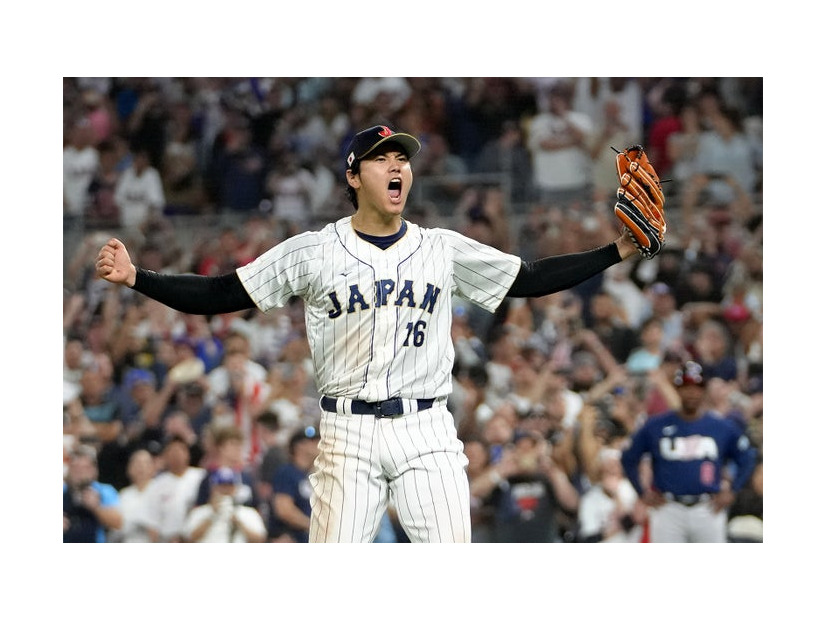 「WBC」日本代表優勝の瞬間・大谷翔平選手／Photo by Getty Images