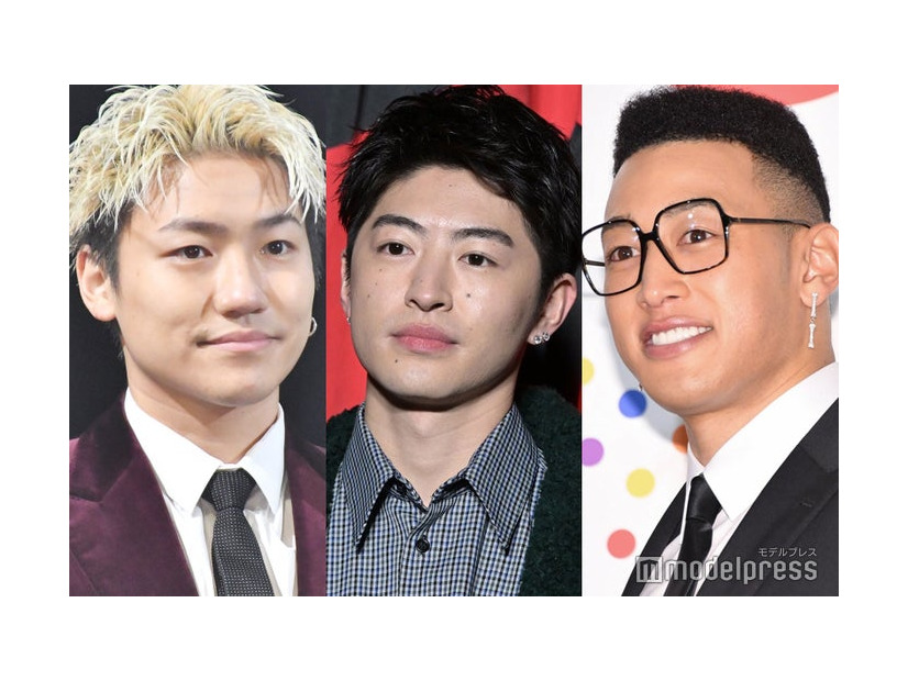 小森隼、佐野玲於、関口メンディー（C）モデルプレス