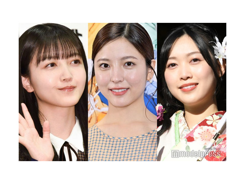 久保史緒里、早川聖来、北川悠理（C）モデルプレス