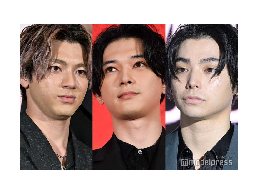 山田裕貴、吉沢亮、村上虹郎（C）モデルプレス