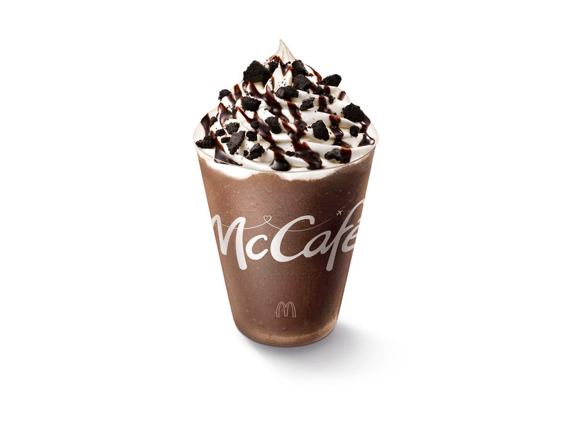 オレオ クッキー チョコフラッペ／画像提供：日本マクドナルド