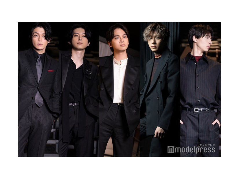 （左から）眞栄田郷敦、吉沢亮、北村匠海、山田裕貴、高杉真宙（C）モデルプレス