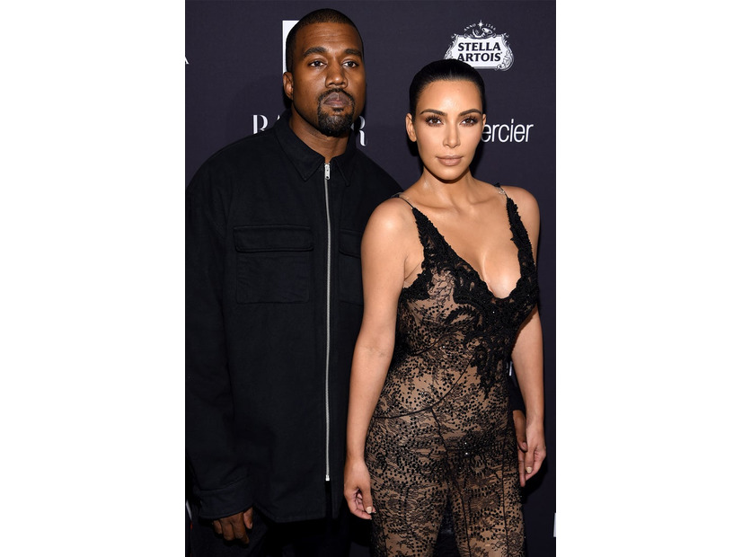 カニエ・ウェスト、キム・カーダシアン／Photo by Getty Images