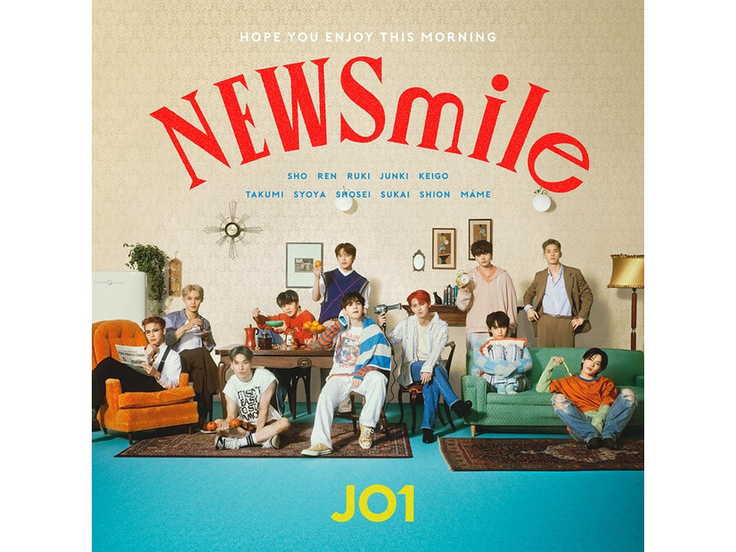 JO1「NEWSmile」（C）LAPONE Entertainment